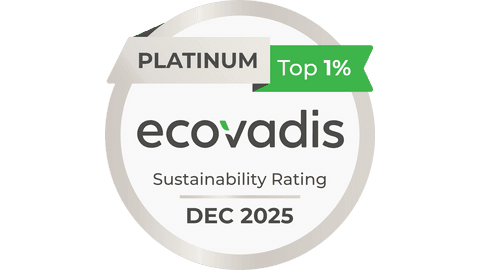 CompaRecycle obtient pour la seconde année consécutive la médaille de platine EcoVadis.